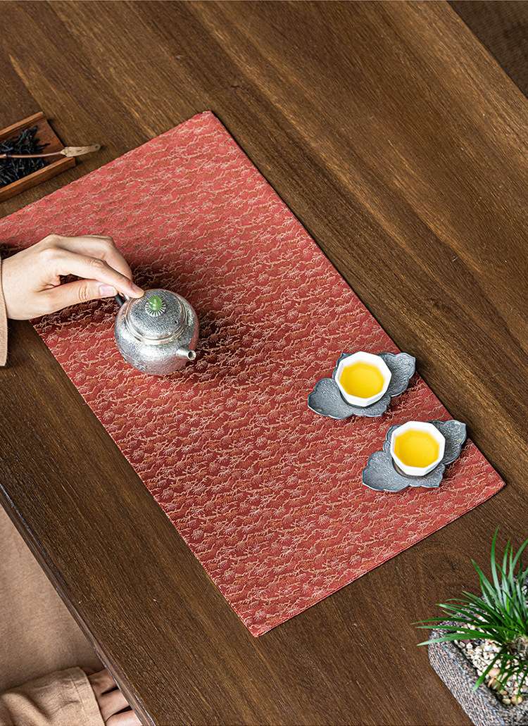 Japanische Platzsets mit Wassermuster