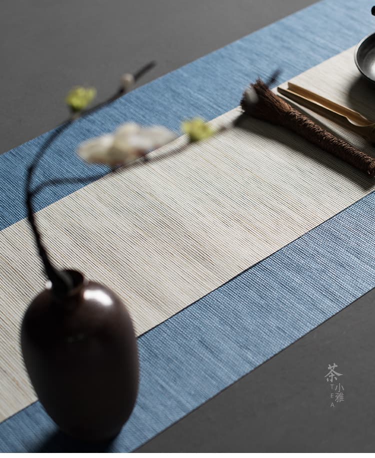 Japanischer Teezeremonie-Tischläufer ~ Eleganz für Ihren Tisch ~ ~ Persönliche Note für Ihren Tisch ~ ~ Kostenlose Lieferung ~